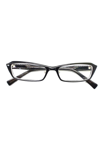 キャサリンハムネット KH-9045 メガネ ブラック セルフレーム フルリム スクエアシェイプ ITTHJFQGNPUG