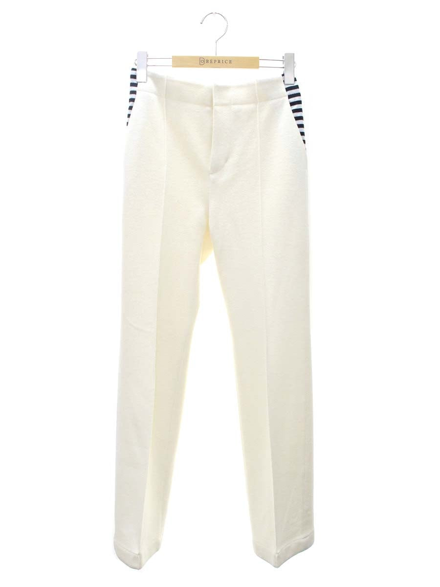 ボーダーズアットバルコニー BD2221-3G-36 パンツ 36 アイボリー ITOPZYJORSX6