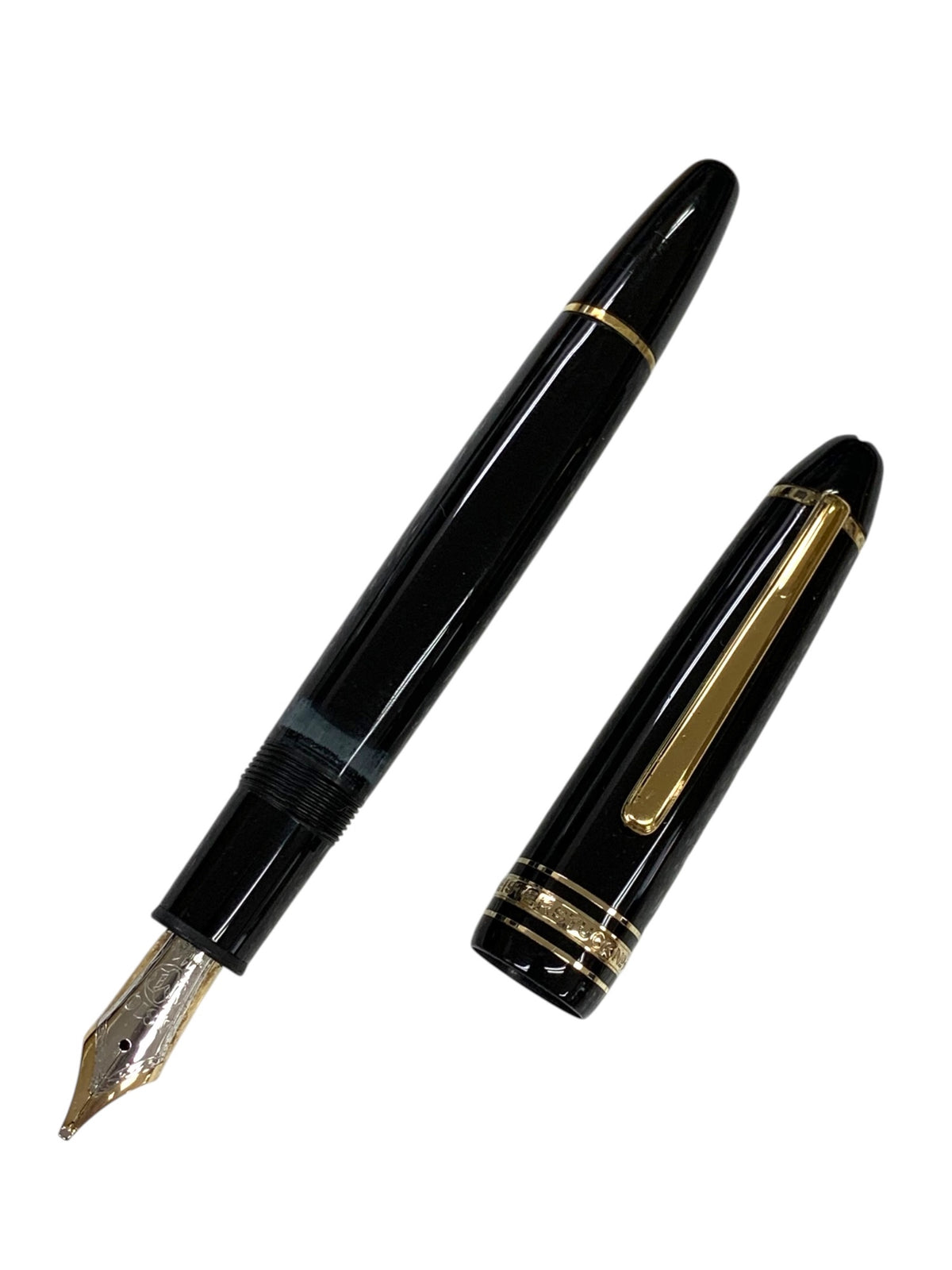 モンブラン 万年筆 マイスターシュテュック 146 ブラック BB 14K IT7858N2PW0C