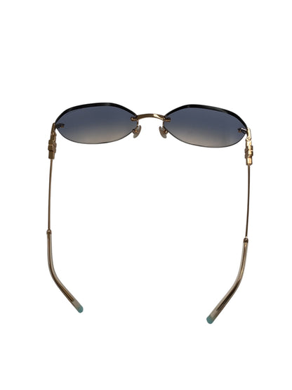 ティファニー New Women Sunglasses TF3077 6160/16 サングラス ゴールド リムレス ティアドロップ 2021 ITYJQK0489OW 【SALE】