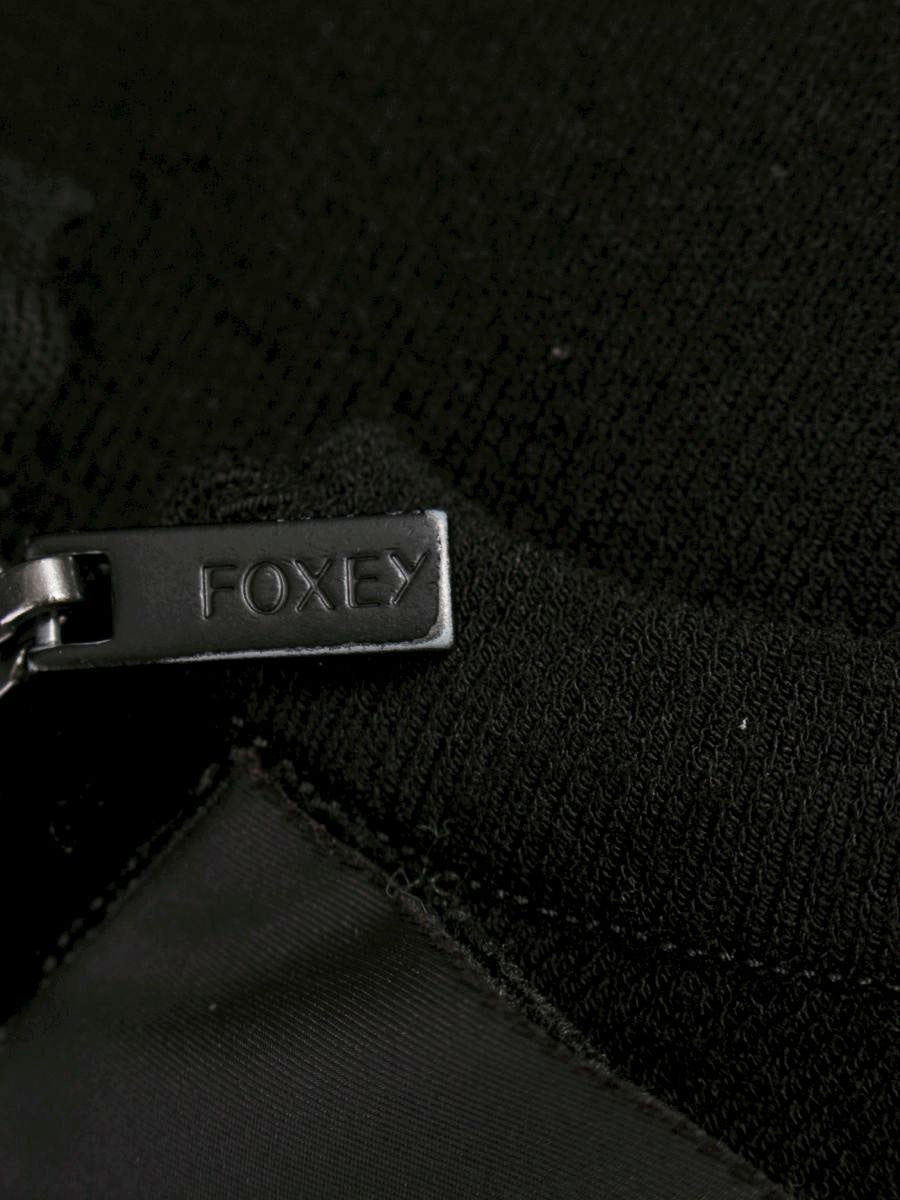 フォクシーブティック Braided Trim 36793 カーディガン 40 ブラック ITAAPYTGIWXK