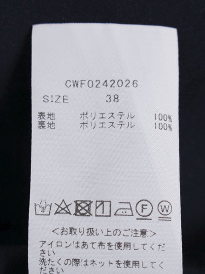 セルフォード スカラカラーノースリーブワンピース CWFO242026 38 ブルー スクエアネック デニム IT4U78B4OO4M