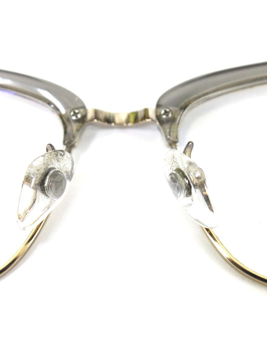 フォーナインズ M-16 メガネ ライトクリスタルスモーク/ゴールド ブロー ITAYI3RGLVN0