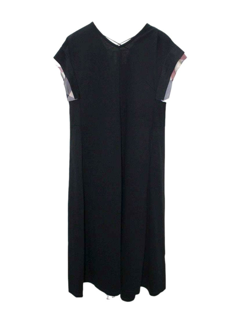 ブルーレーベルクレストブリッジ コンパクトクリアーポンチAラインワンピース 55J62-776-09 ワンピース 36 ブラック ITUNCD7UV2ZG