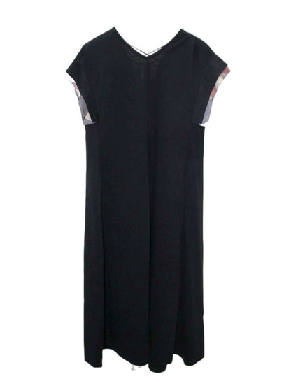 ブルーレーベルクレストブリッジ コンパクトクリアーポンチAラインワンピース 55J62-776-09 ワンピース 36 ブラック ITUNCD7UV2ZG