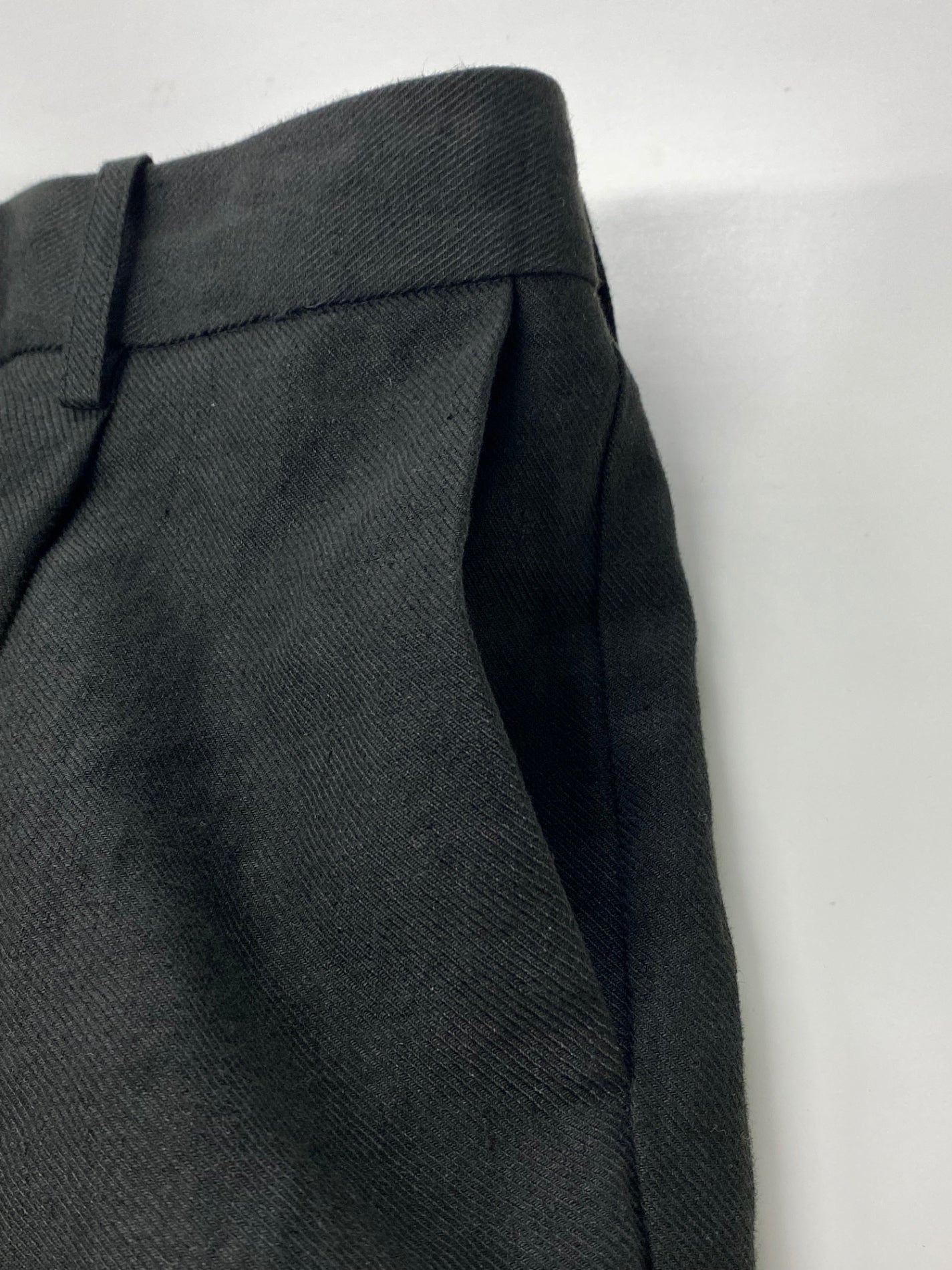 ドゥーズィエムクラス 23-030-500-7010-1-0 ワイドパンツ 36 ブラック リネン 23SS ITESENAAVAZQ