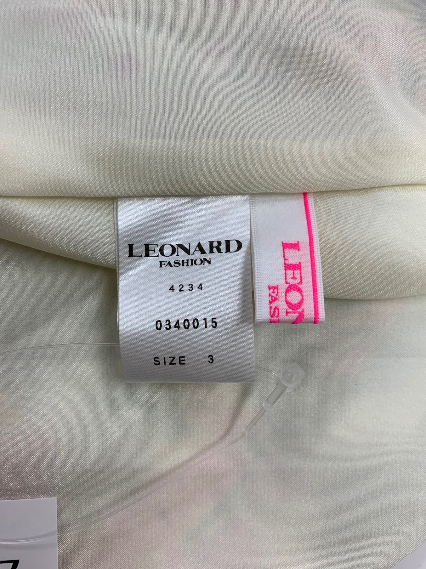 レオナール OPERAワンピース 0340015 3 マルチカラー 24SS 森泉さん着用モデル ITG6QI9O2A42