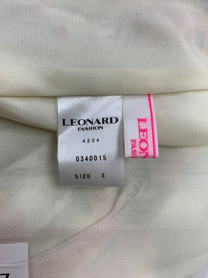 レオナール OPERAワンピース 0340015 3 マルチカラー 24SS 森泉さん着用モデル ITG6QI9O2A42