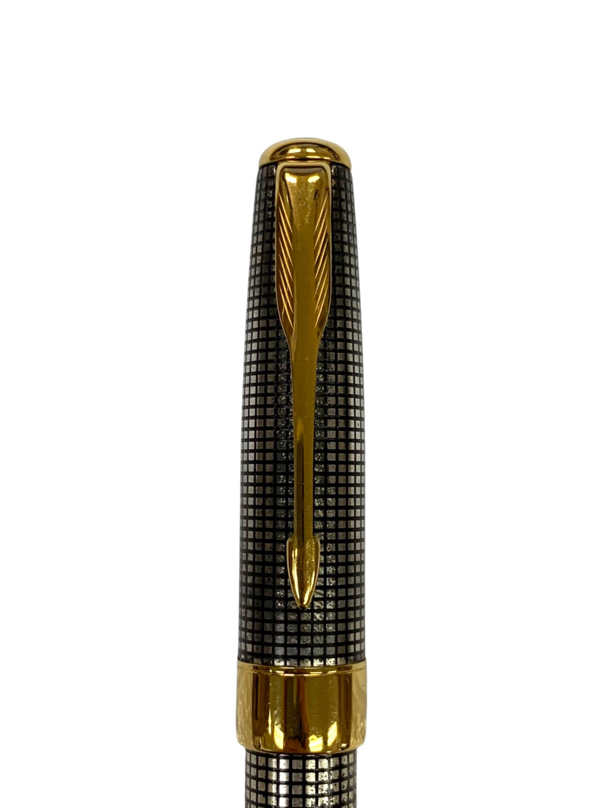 パーカー 万年筆 ソネット プルミエ スターリングシルバーシズレ シルバー B 18K ITYJB4KT1J2O