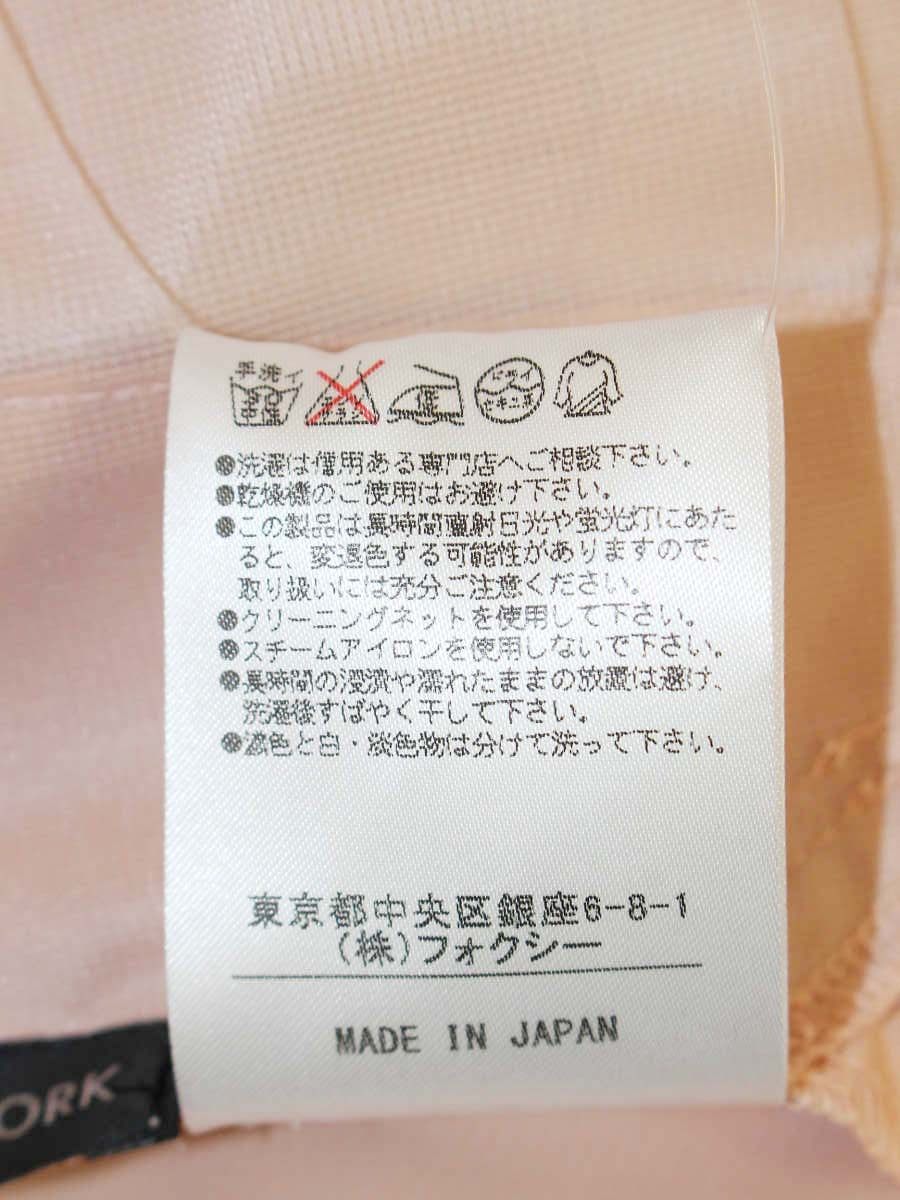 フォクシーニューヨーク ドレスブーケ 30335 ワンピース 42 ピンク IT3JSDH8FAW0