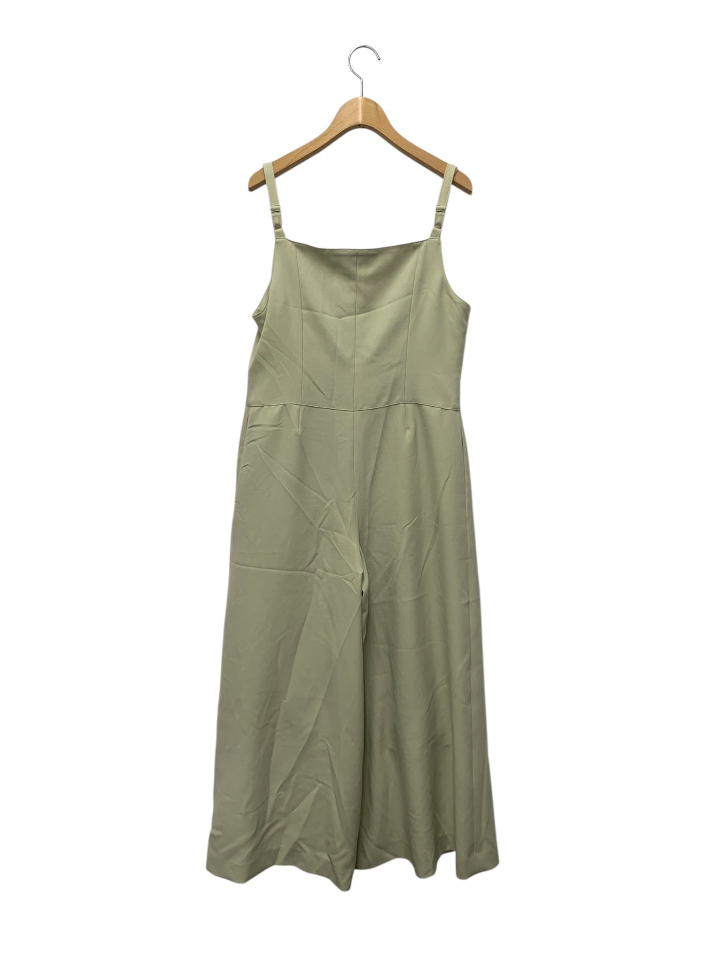 エムズグレイシー リボン付きサロペット 516116 パンツ 38 グリーン IT2TSZ91TA3E 【SALE】