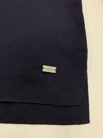 フォクシーブティック Knit Top Grace Turtle 39116 ニットトップス 38 ネイビー 2022年増産品 IT9NGSYD1CEO