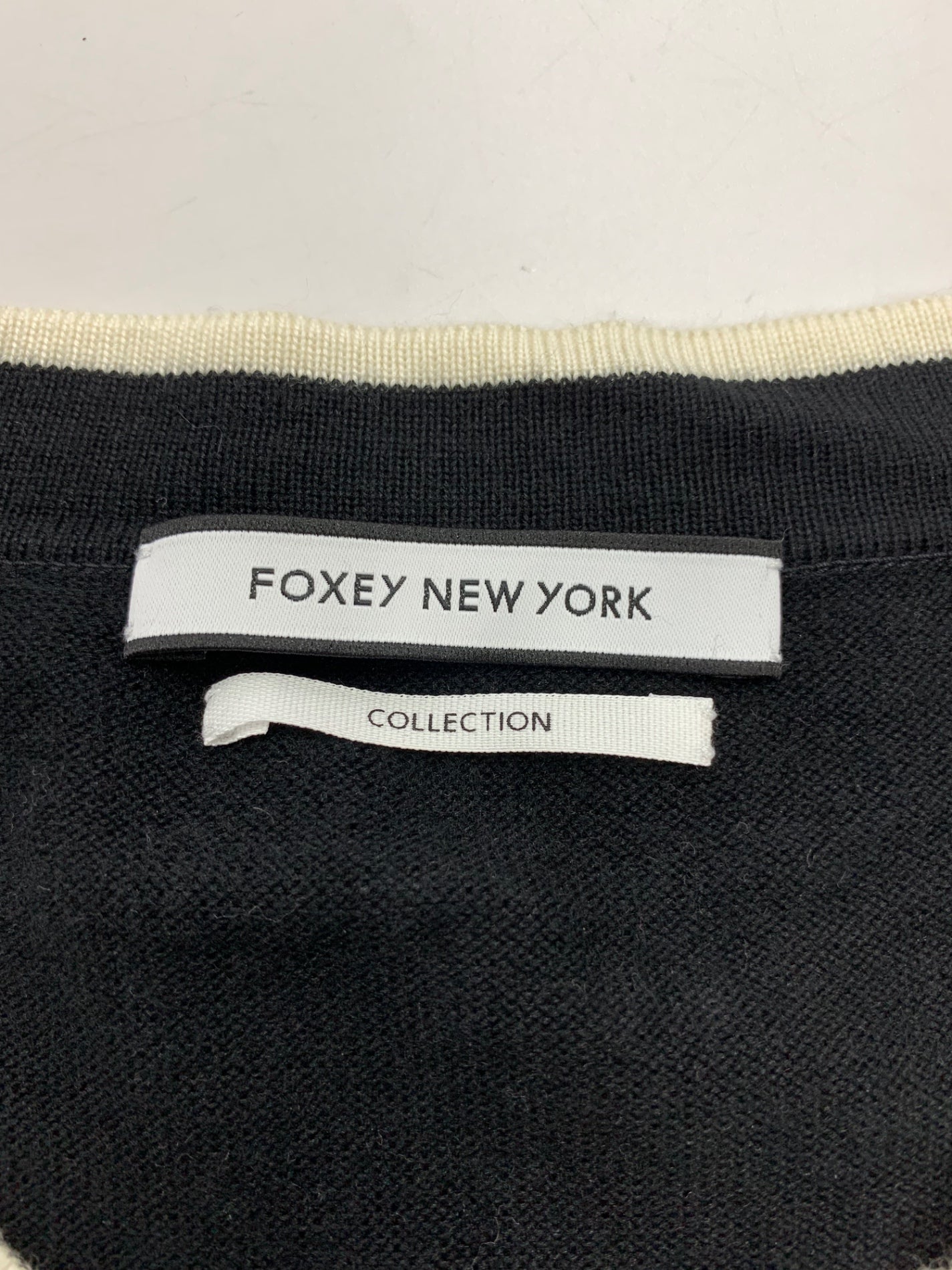 フォクシーニューヨーク collection 41256 カーディガン 40 ブラック ニット ITH9NPDC23Y8