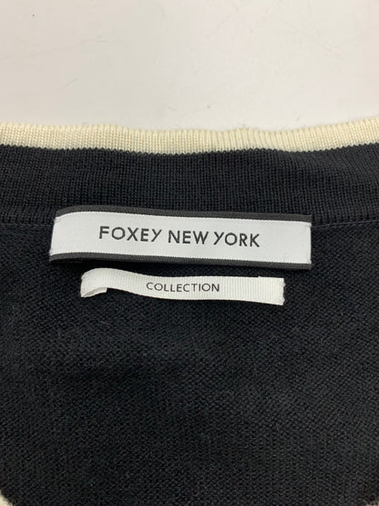 フォクシーニューヨーク collection 41256 カーディガン 40 ブラック ニット ITH9NPDC23Y8