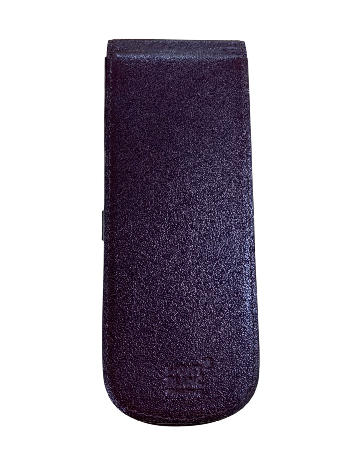 モンブラン ペンケース 2本差し マイスターシュテュック 本革 ボルドー ITK7ECIY2TF0 【SALE】