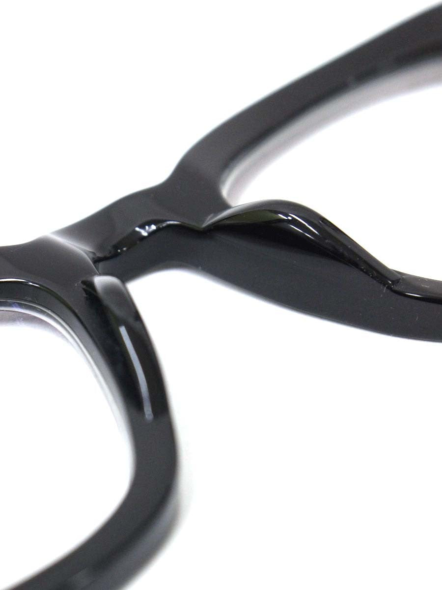 ネイティブサンズ Kowalski PL-008E メガネ ブラック セルフレーム フルリム ウェリントン IT17B4LNLWUA