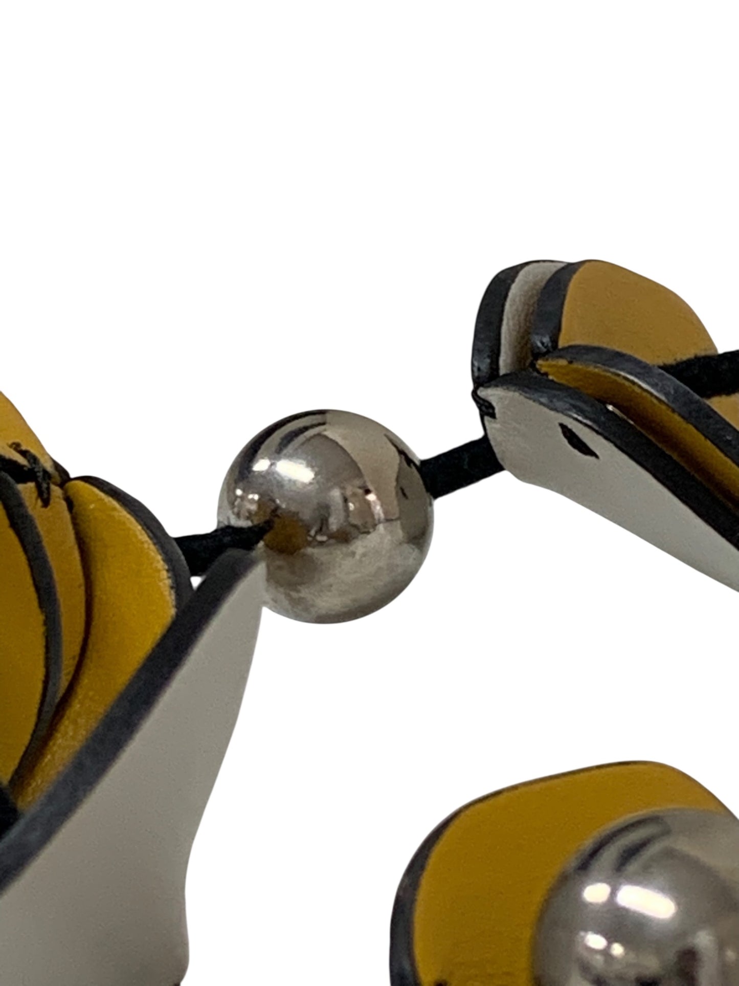 マルニ ネックレス イエロー レザー ボール IT8RGGDG3UBK