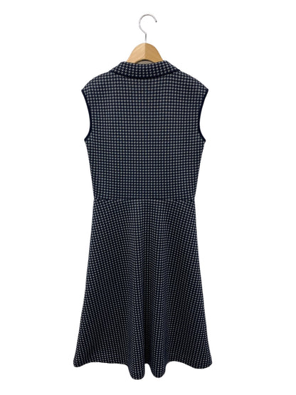 ルネ Checkered Knit Dress 6322500 ワンピース 34 ネイビー ニット ITDO0N4PIQG0 【SALE】