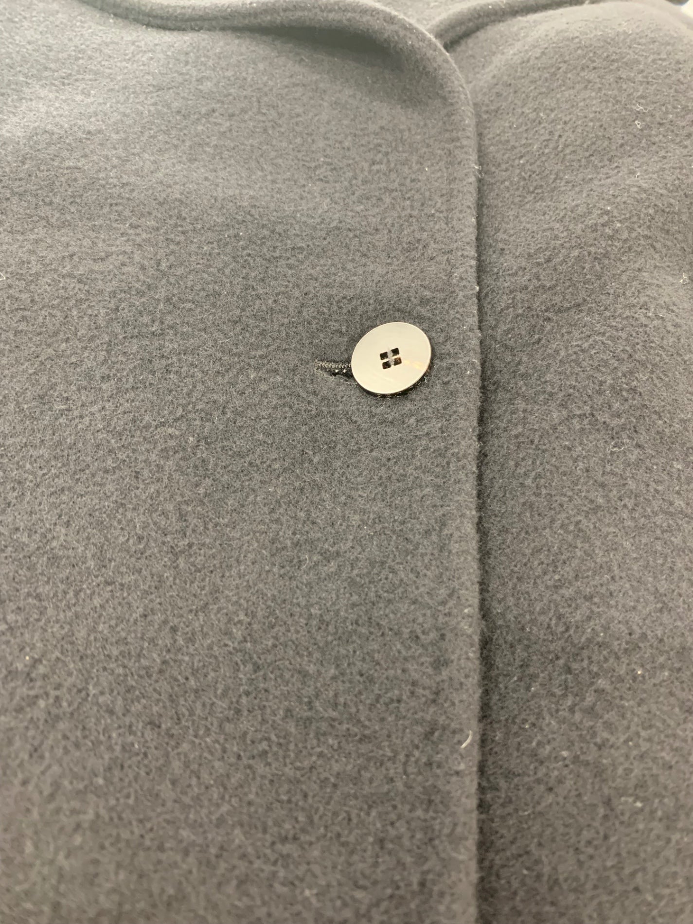 エポカ M5B20-808-09 コート 42 ブラック リーラエアリーウール ITCSG73JOW00