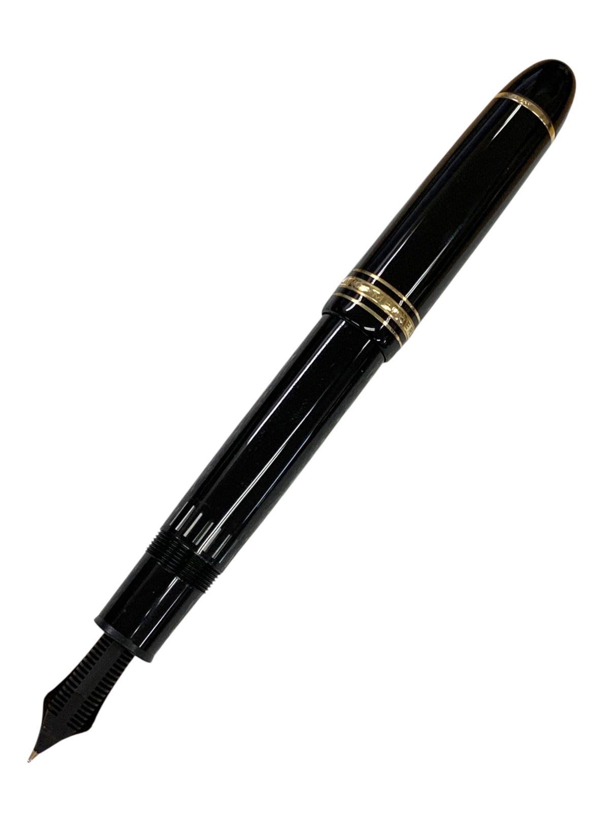 モンブラン 万年筆 マイスターシュテュック 149 ブラック F 14K中白 ITCRE2PEDEHK