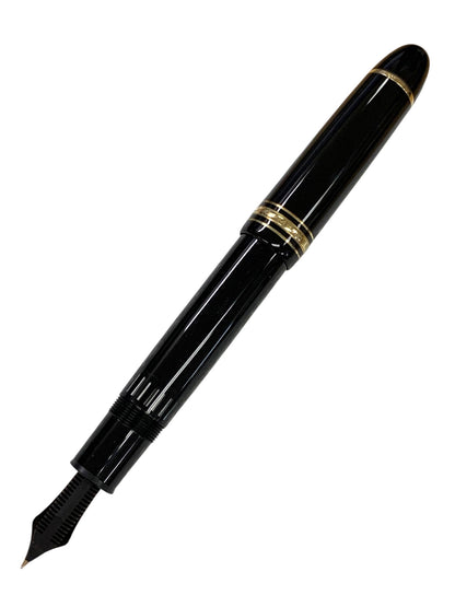 モンブラン 万年筆 マイスターシュテュック 149 ブラック F 14K中白 ITCRE2PEDEHK
