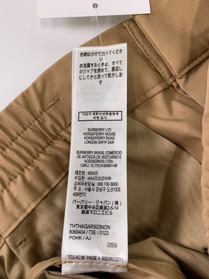 バーバリー 8068404 ショートパンツ 14Y ベージュ ハーフ コットン ウエストゴム ITX1FYH7A0NC 【SALE】