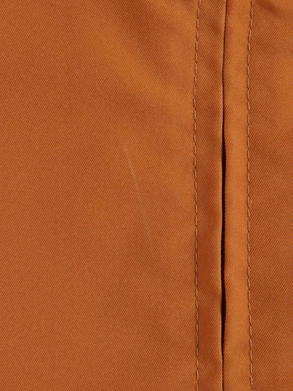 フォクシーニューヨーク 25183 ワンピース 38 オレンジ バルーン ITSTU8MMIDCG