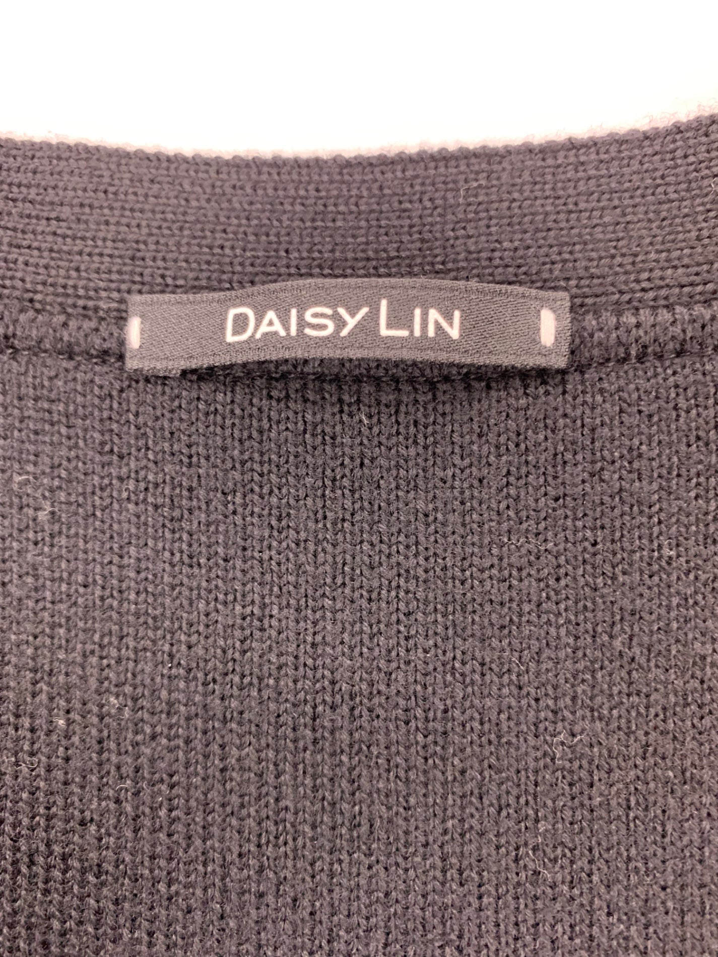 デイジーリン しっとりウールカーディガン アップタウンレディ 06737 38 ブラック IT4IZBOTQE0C