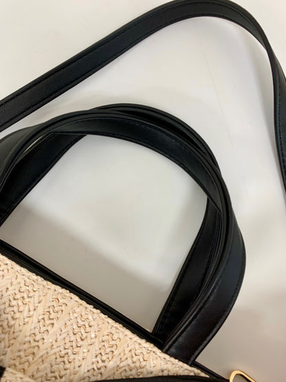 エムズグレイシー 大リボン付き雑材 594131 トートバッグ ベージュ ITK5U0OF7NY8