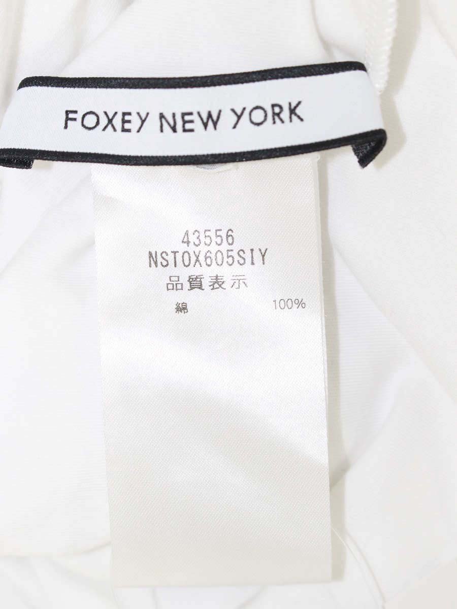フォクシーニューヨーク Top Bouquet 43556 Tシャツ 40 ホワイト ITMGW5MBPEO4