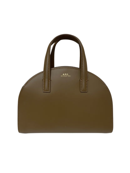 アーペーセー Demi-Lune スモールトートバッグ ブラウン レザー 2way ITV8SCXK916G