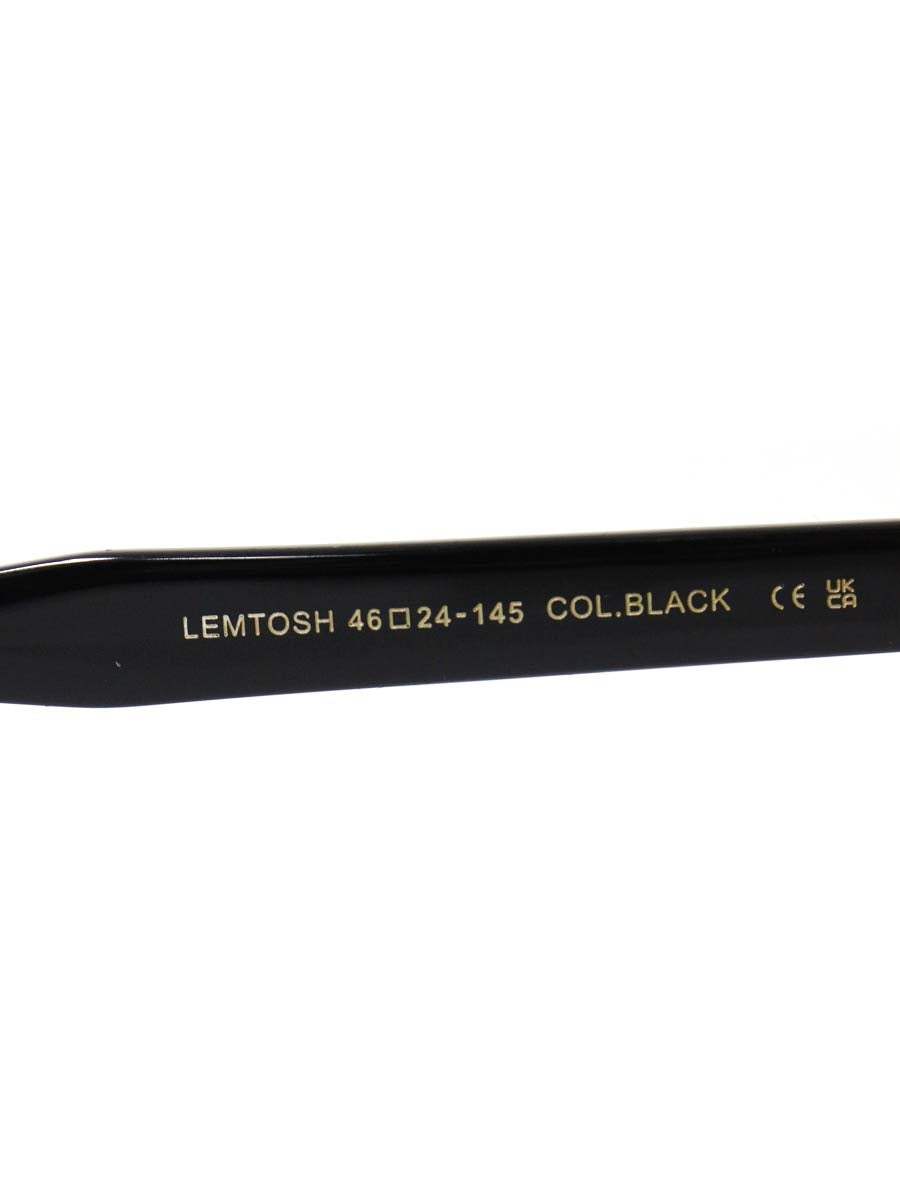 モスコット LEMTOSH メガネ ブラック セルフレーム フルリム ウェリントン ITXXQALGTLX1