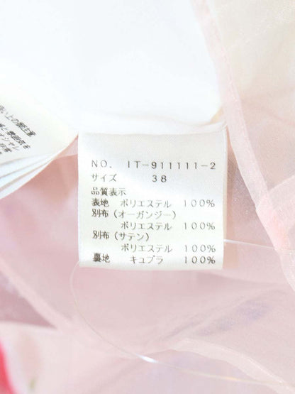 エムズグレイシー Organdy Flower Dress 911111 ワンピース 38 ピンク ITSOXSGOZ0LC