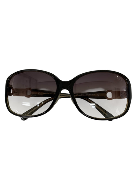 ジルスチュアート 06-0542 サングラス ブラウン/ピンク セルフレーム フルリム オーバルフォックス ブラウングラデーションレンズ ITRVC3WAU51Q