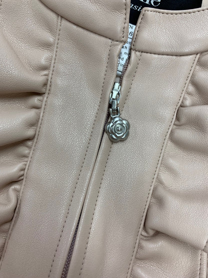 ルネ basic Eco-Leather Dress 5036200 ワンピース 36 ピンク ITSA7CBKGOIG