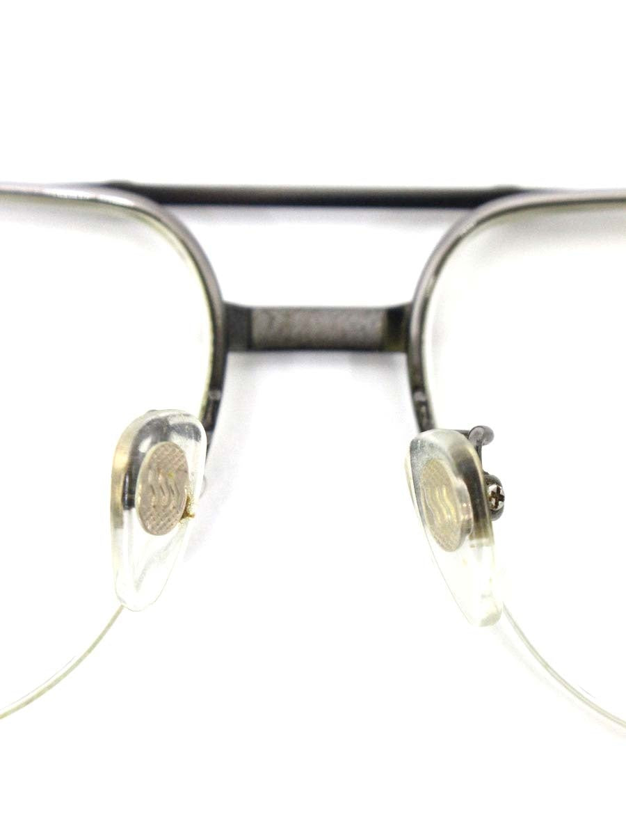 デュポン DP2433T メガネ ガンメタリック メタルフレーム ハーフリム スクエア IT2LMN98GPA4 【SALE】