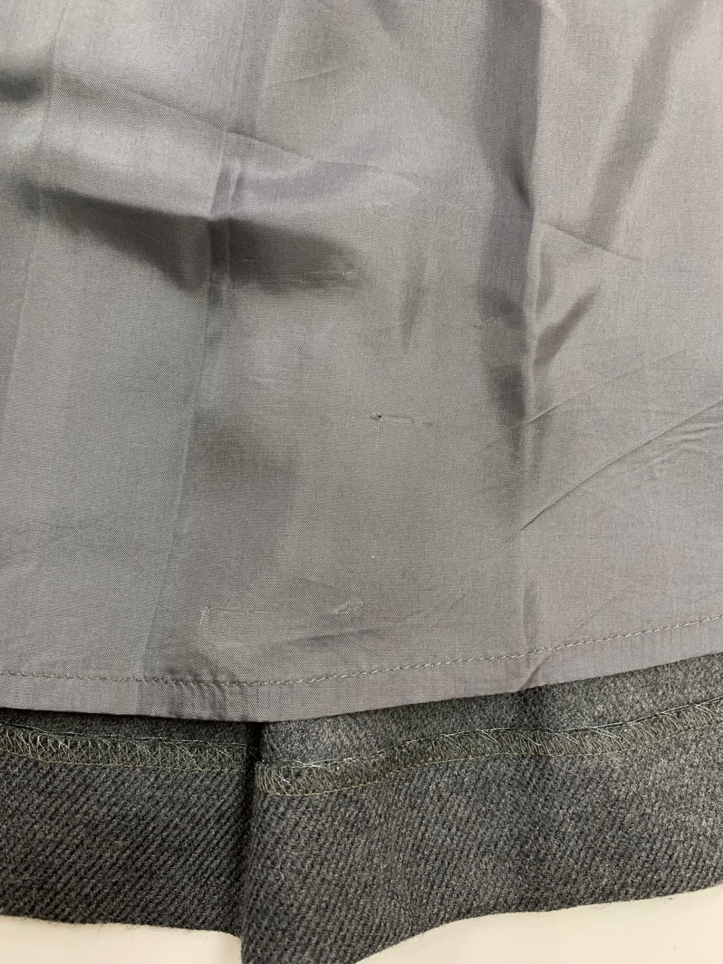 エムズグレイシー 621715 ワンピース 40 チャコール 刺繍 ウール混 衿付き IT2DMGR4KF8W