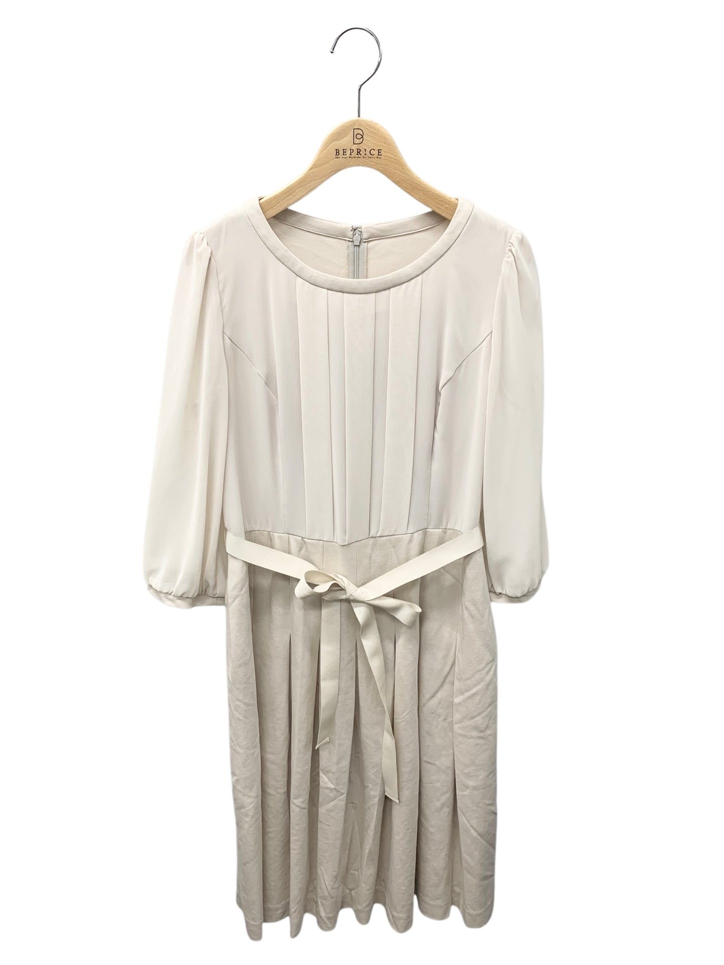 トゥービーシック W5J74-392-06 ワンピース  40 ベージュ チュール ITQX9CALHNTE 【SALE】