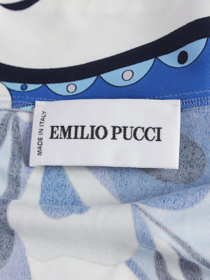 エミリオプッチ 11RL70 ワンピース 36 ブルー ITXIZCYMFKS8