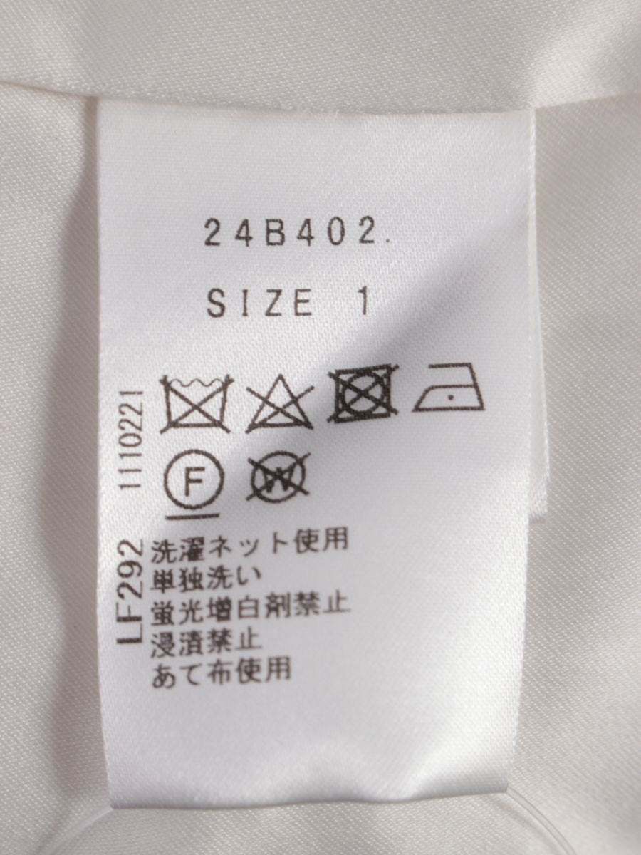 チェスティ 24B402 ジャケット 1 アイボリー パール ラインストーン ボタン ダブルブレスト ITBIHSX15X4B