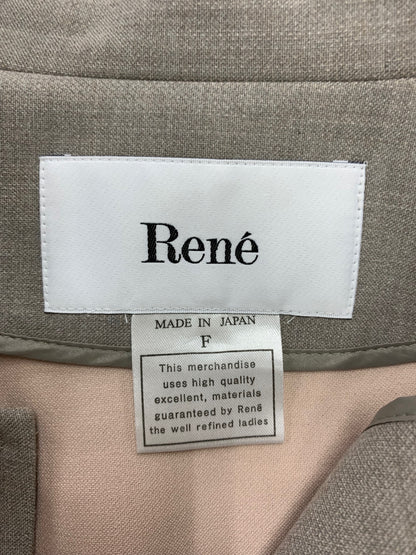 ルネ 6333150 ポンチョ ケープ F グレージュ IT305TJGBJJC