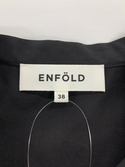 エンフォルド タイプライター Flower BL/ブラウス 300HA230-2680 38 ブラック ‘24人気完売品 IT444DK4NF98