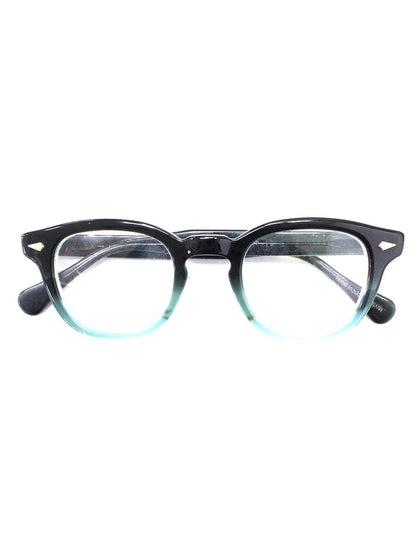 タートオプティカル ARNEL JD-04 メガネ ブラック グリーン セルフレーム フルリム ウェリントン IT814MD9FX28