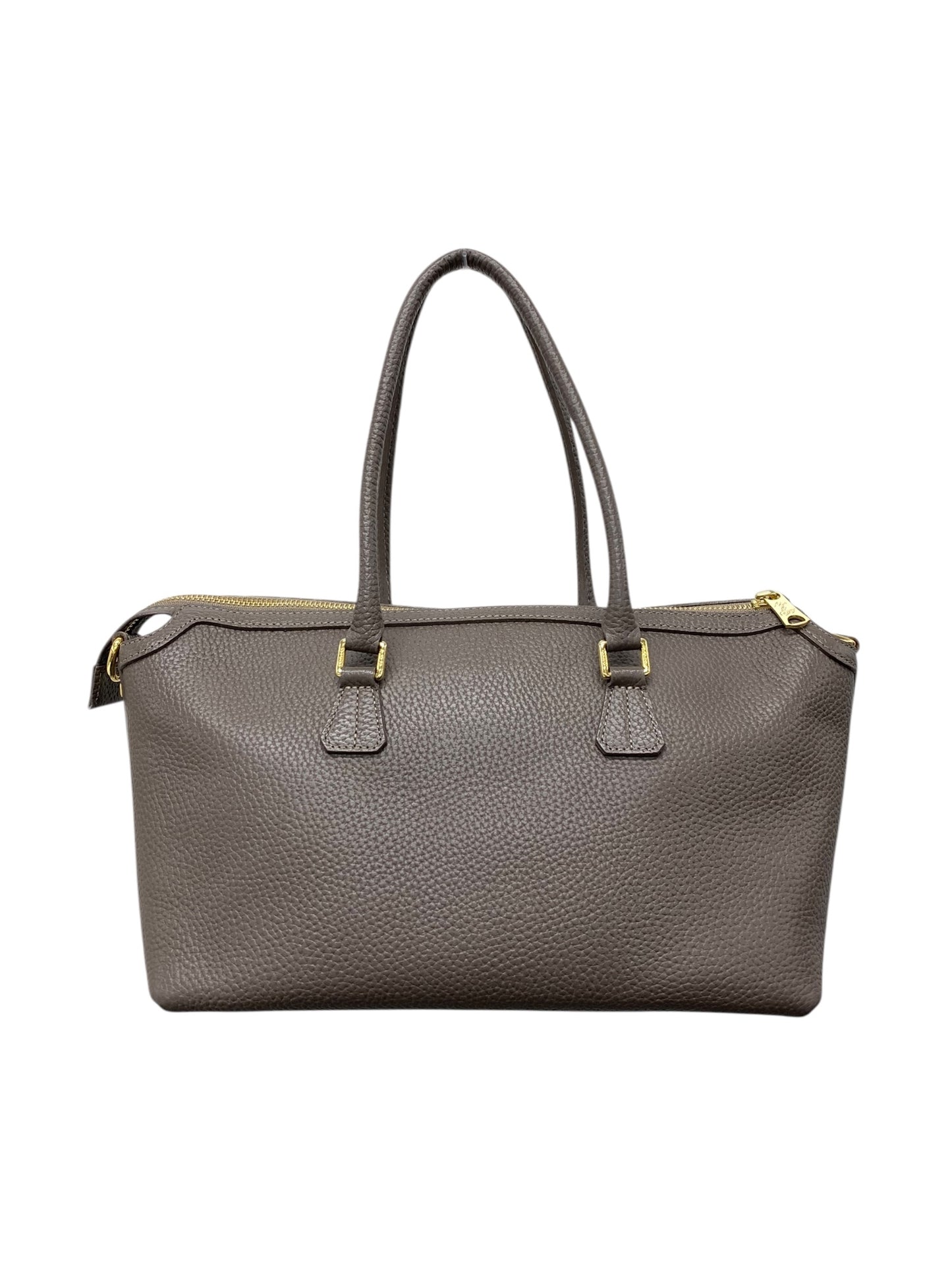 エーディーエムジェイ トートバッグ グレージュ ショルダー 2way レザー スワロフスキー IT1ML69CYCZU