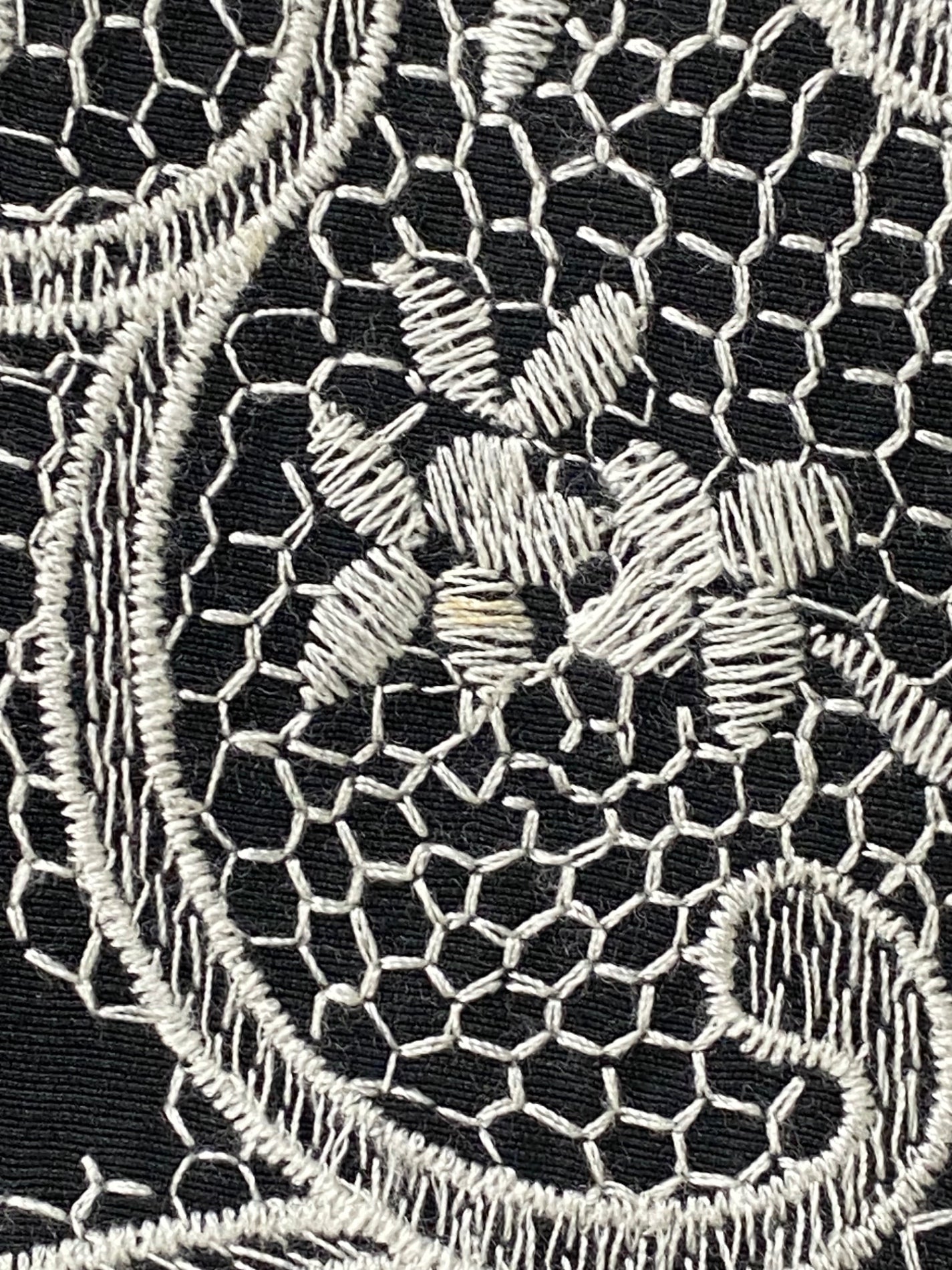 エムズグレイシー 527142 スカート 40 ブラック フラワー 刺繍 フレアー IT0WAMW2CVXE