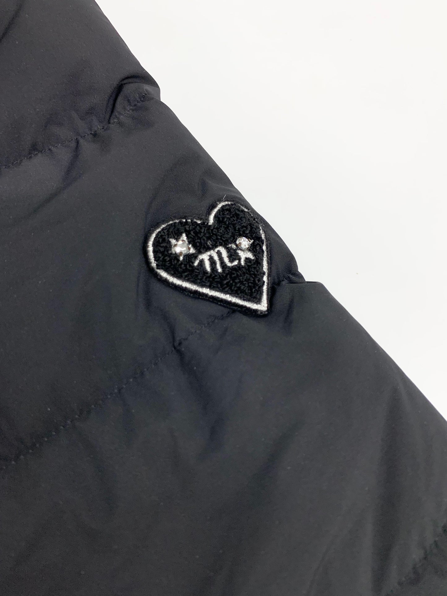 エムズグレイシー 019506 ダウンコート 38 ブラック レッキスファー付き IT5UHHEXVKQ5