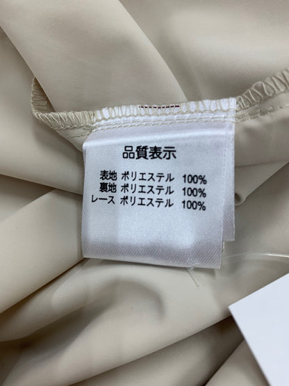 スーパービューティー ワンピース 42 ホワイト レース ビジュー ITXDQMAR9HRC 【SALE】