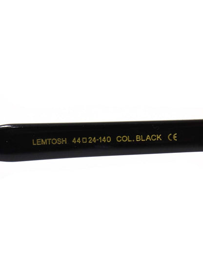 モスコット LEMTOSH メガネ ブラック レムトッシュ セルフレーム フルリム ボストン IT30SEDRR357