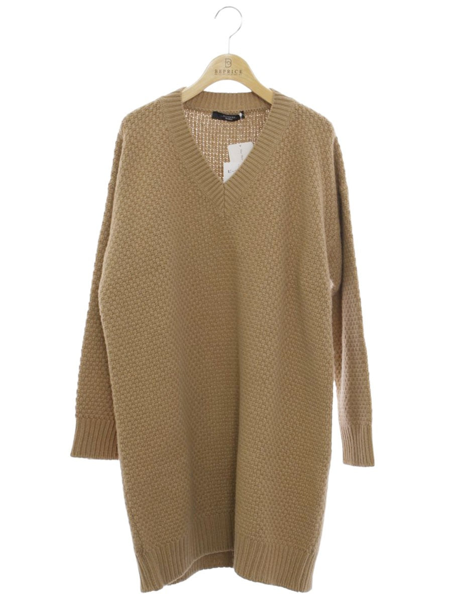 ウィークエンドマックスマーラ 53661323 セーター M ブラウン ロング ITWJY3ZKN87A