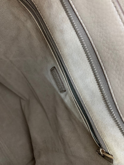 ヒロフ トートバッグ グレー レザー ITHOGCPGZTHN